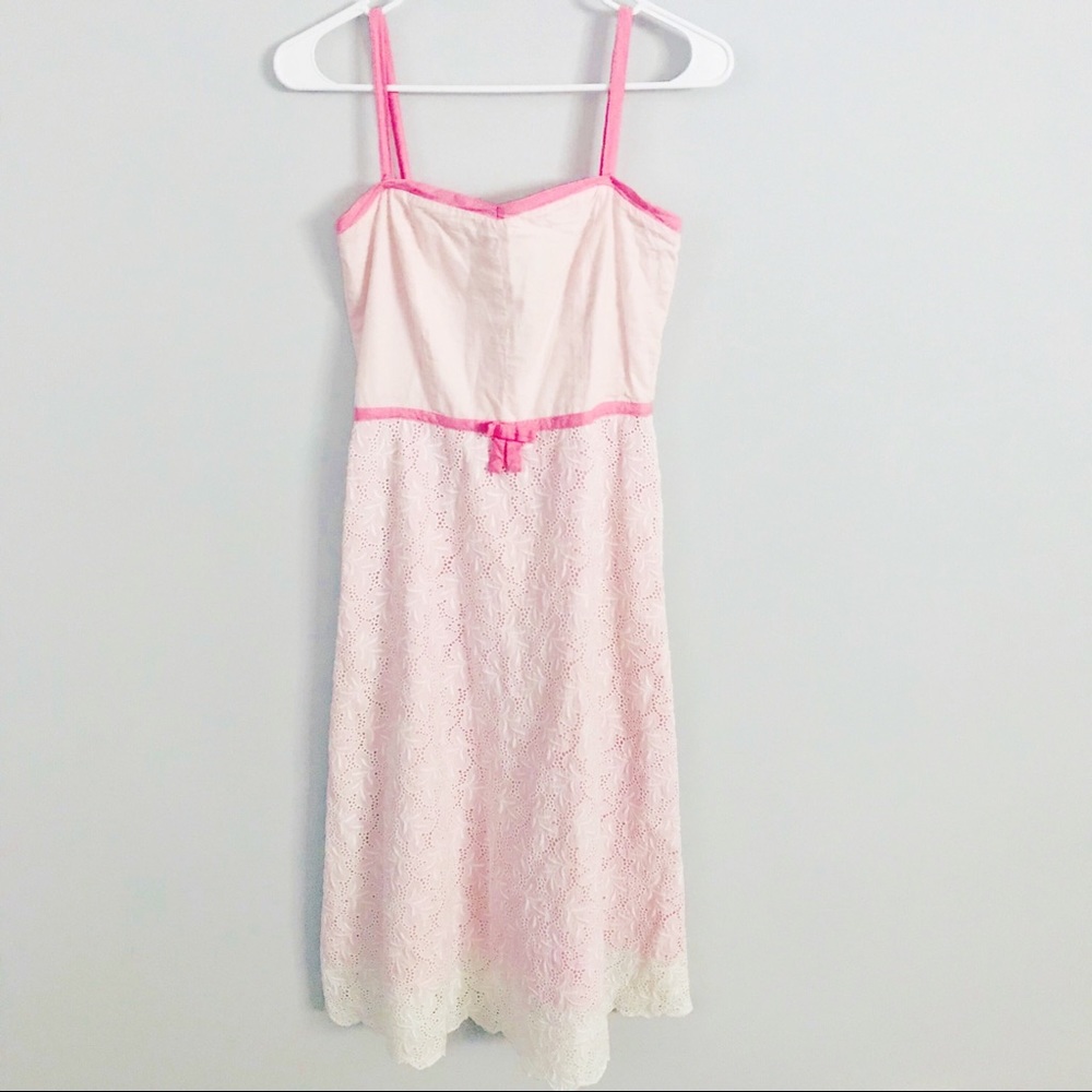 Anthropologie Odille Eyelett Dress